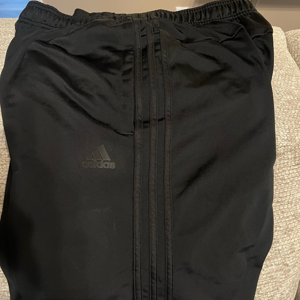 Adidas Black Sustainable Track Pants